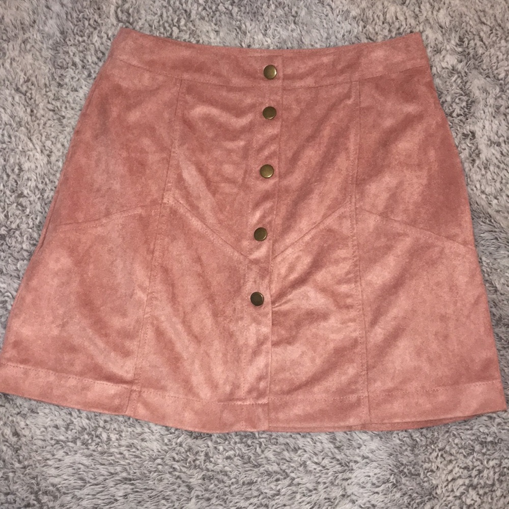 Pink skirt